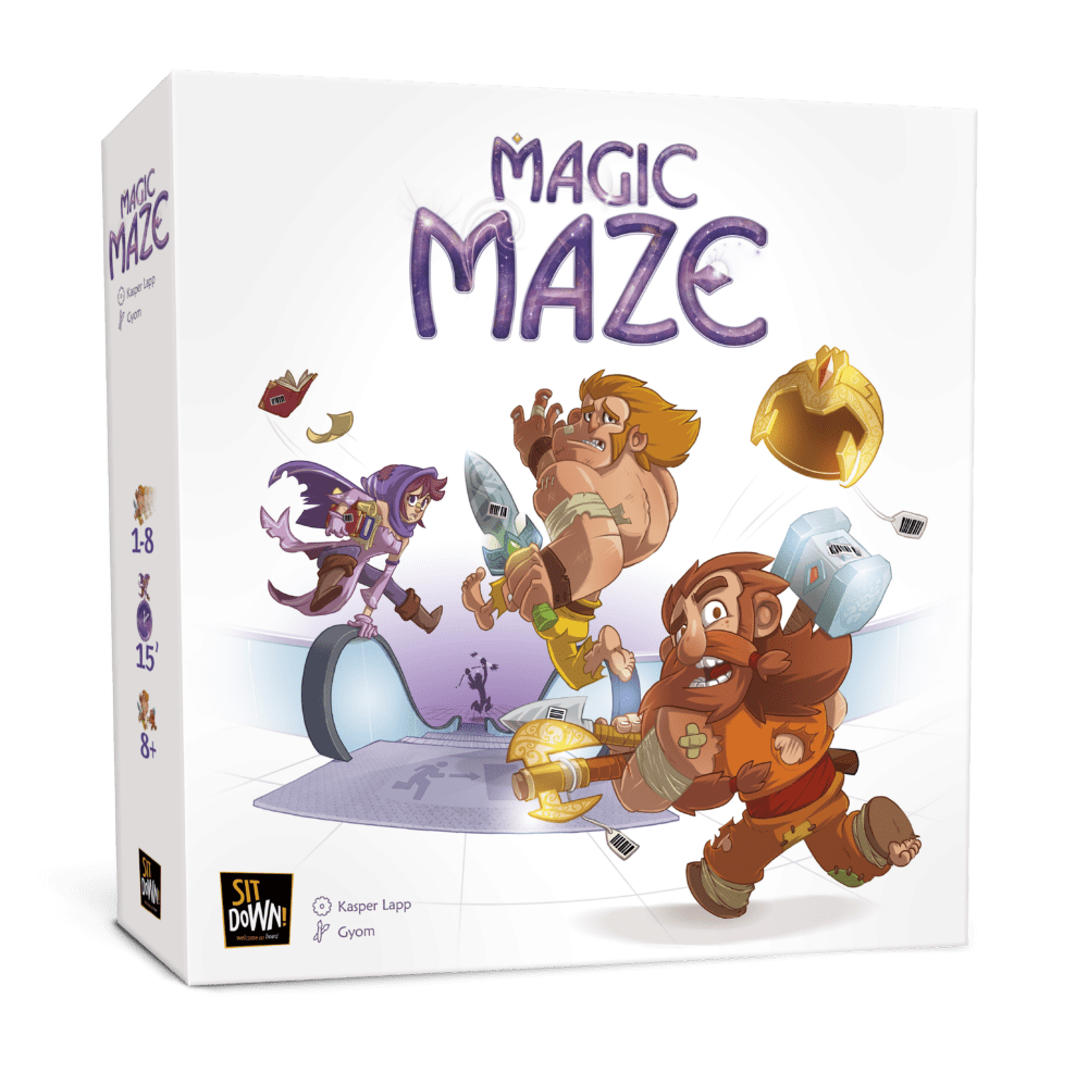 New pawns - Magic Maze - Sit Down! games