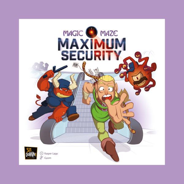 Magic Maze Maximum Security - Box facing
