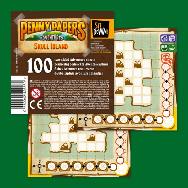 Penny Papers Adventures - Blocks 100 adventure sheets