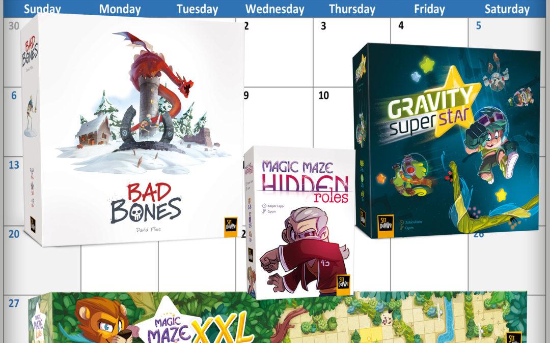 New games available early 2019