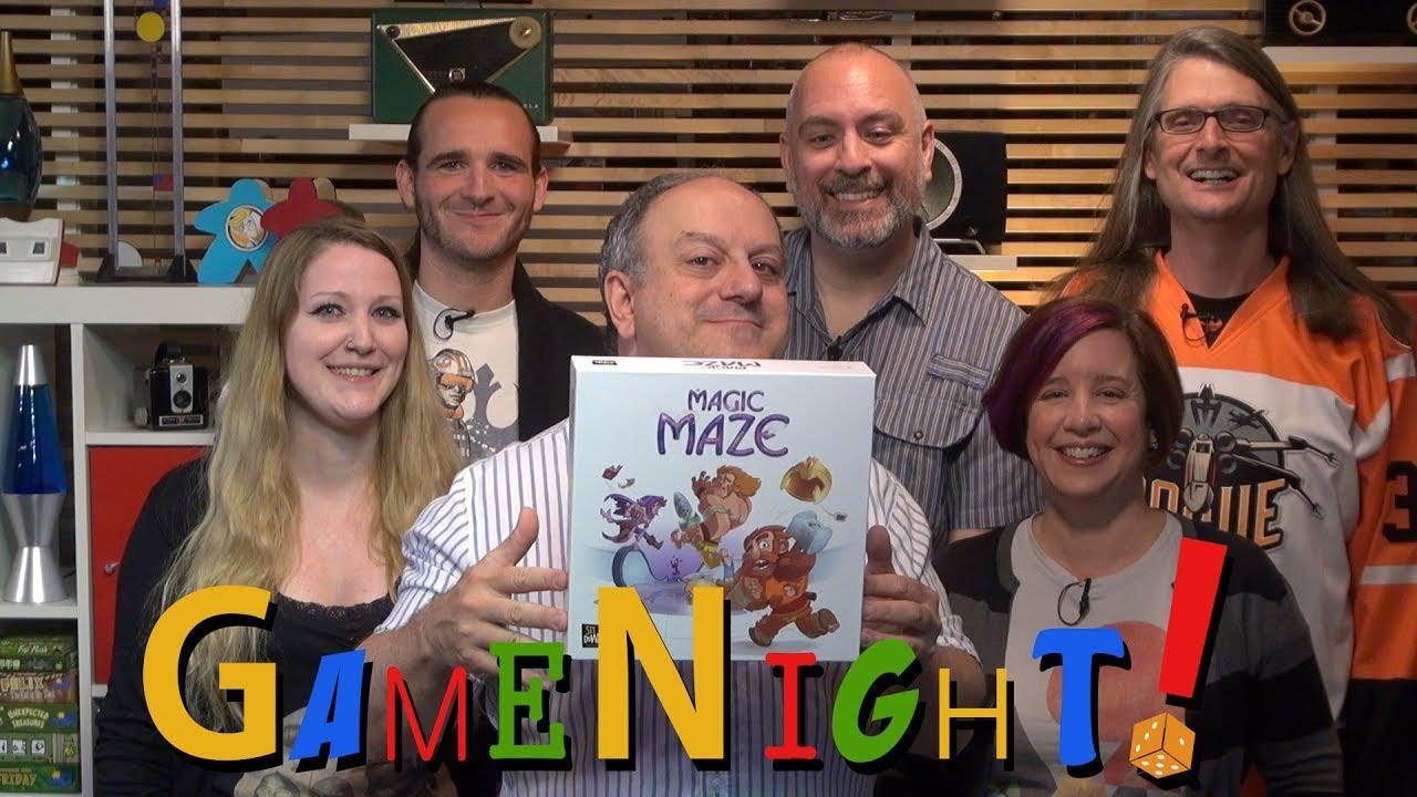 Magic Maze on BGG - Game Night!
