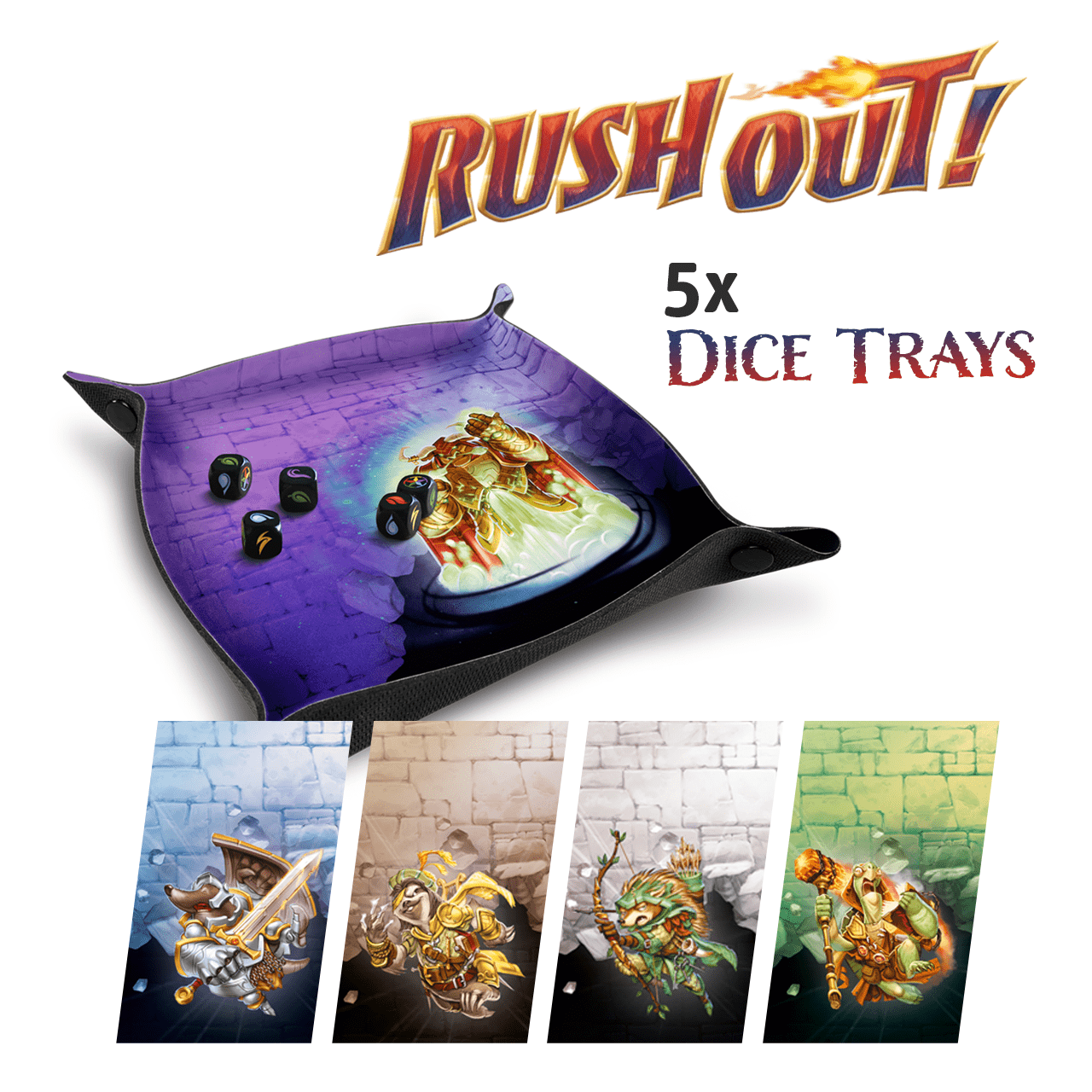 Dice Trays x5 – Rush Out!