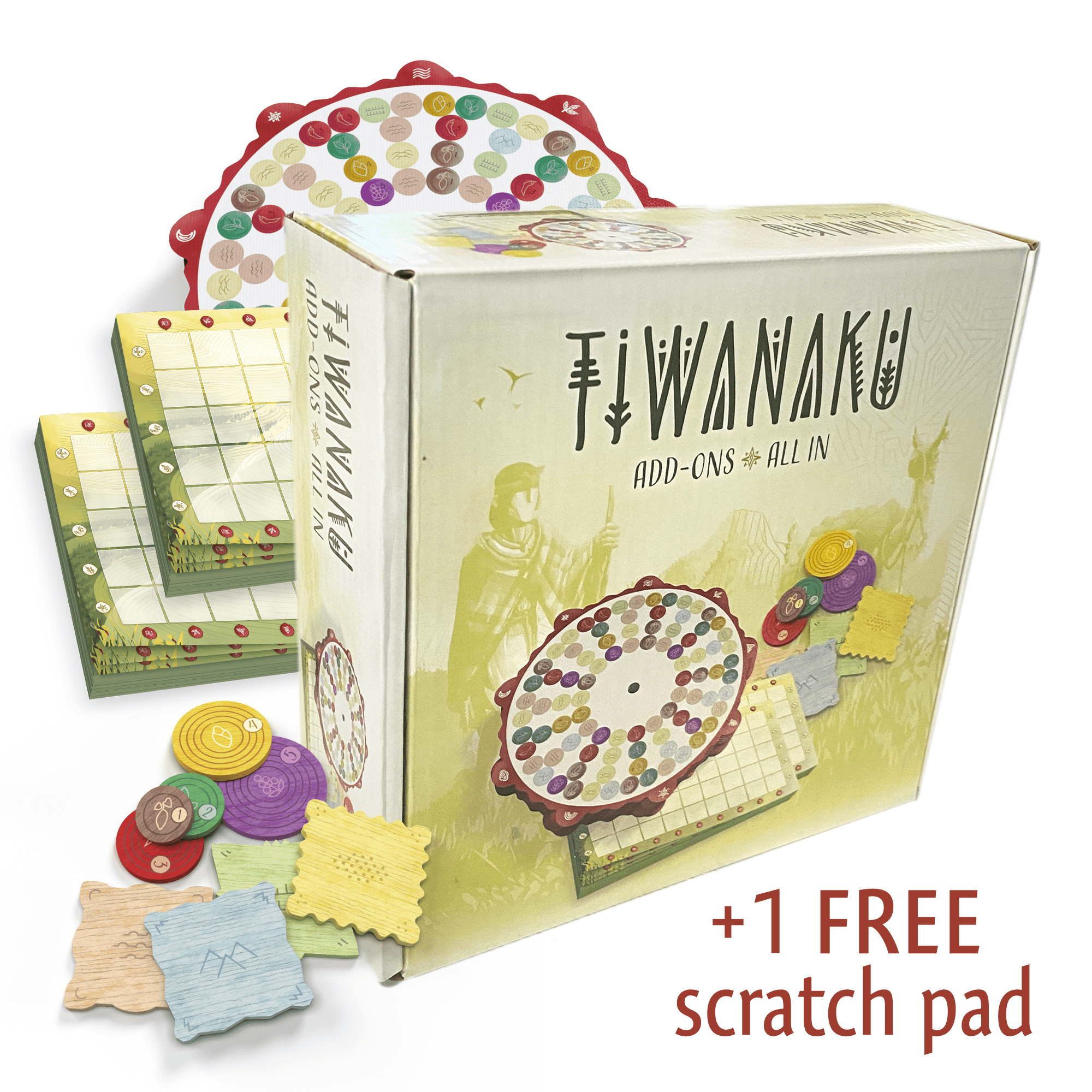 Tiwanaku by SitDown - 1 Scratch Pad - Gamefound