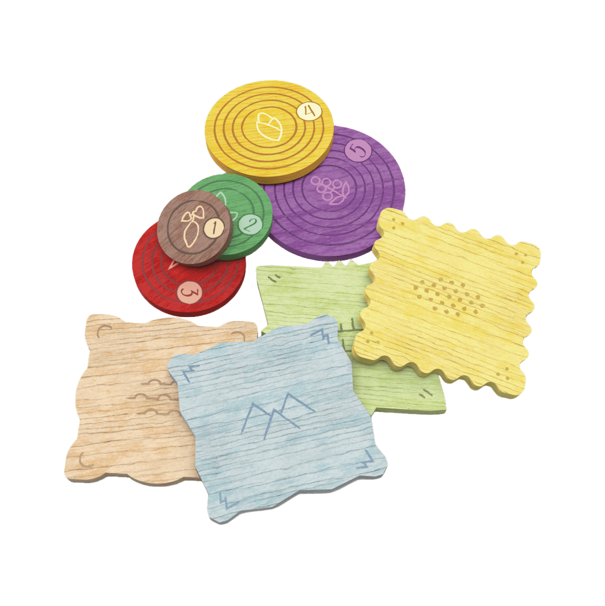 Wooden tiles - Tiwanaku Add-on